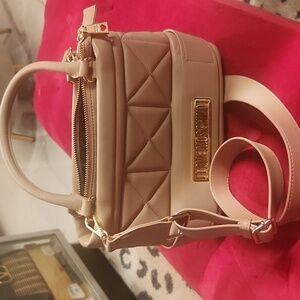 Moschino beige crossbody bag